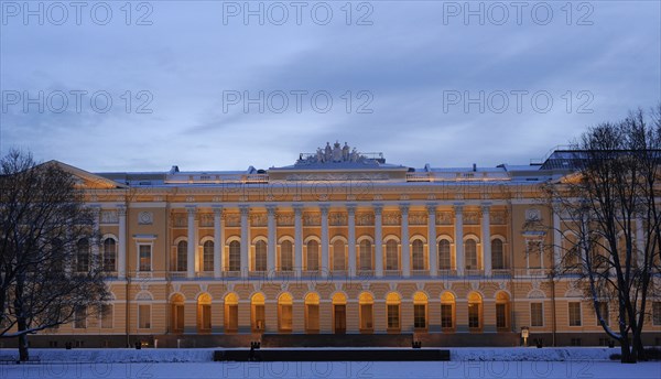 State Russian Museum in Mikhailovsky Palace.