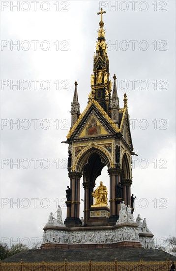 The Albert Memorial.