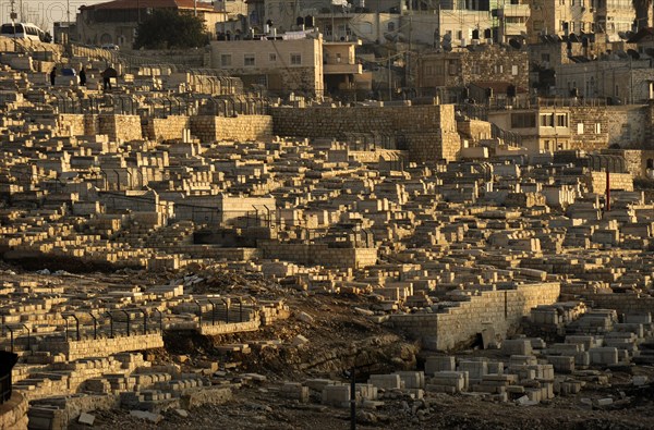 Mount of Olives. Jewish Cemetery.