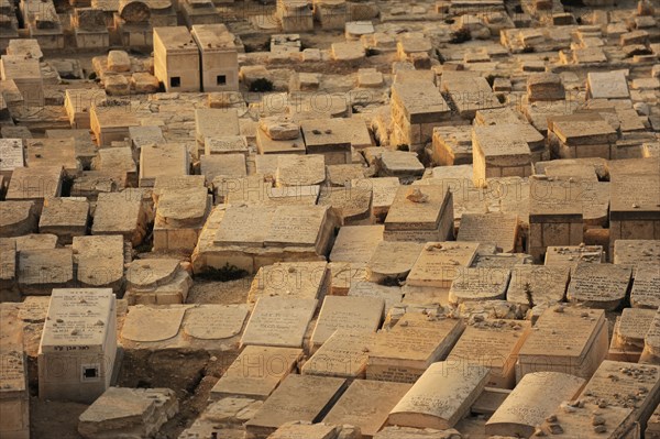 Mount of Olives. Jewish Cemetery.