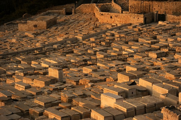 Mount of Olives. Jewish Cemetery.