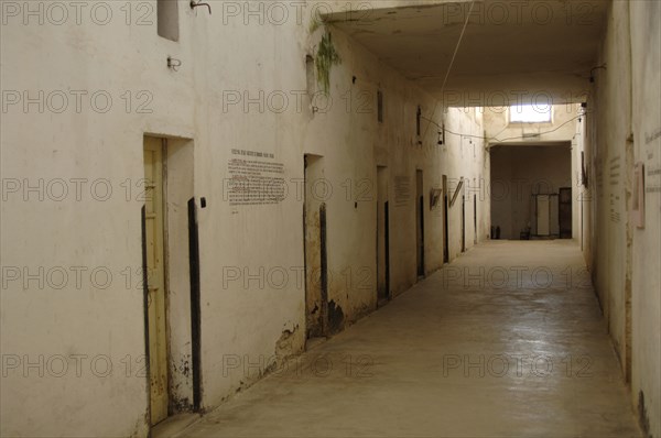 Prison cells in the castle.