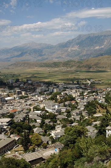 Gjirokastra city.