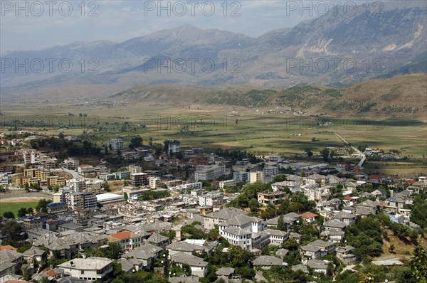 Gjirokastra city.