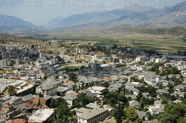 Gjirokastra city.