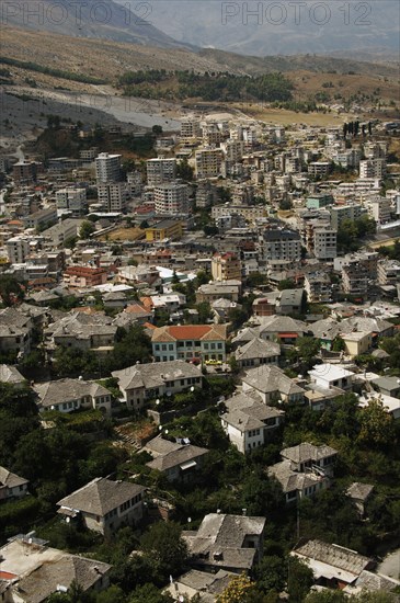 Gjirokastra city.