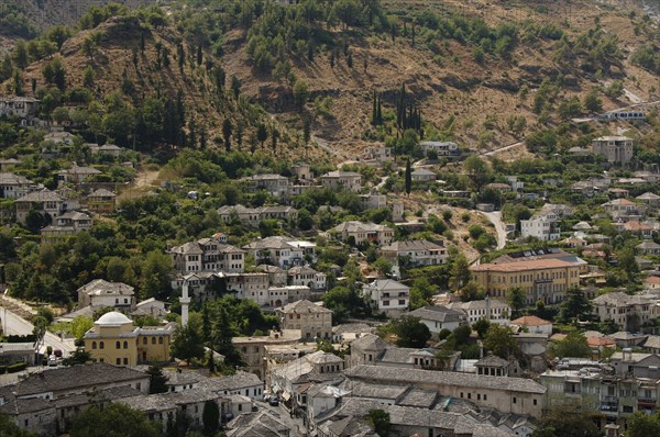 Gjirokastra city.