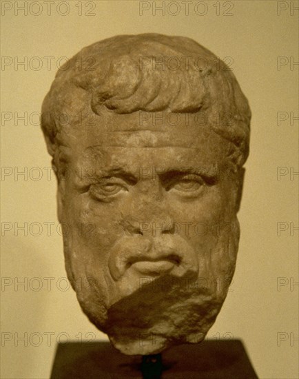 Plato (428/427-348/347 BC). Bust. 2nd-3rd C. AD.