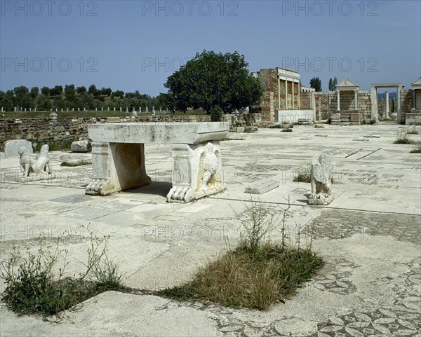 Sardis. Synagogue. Later Roman empire. Anatolia.