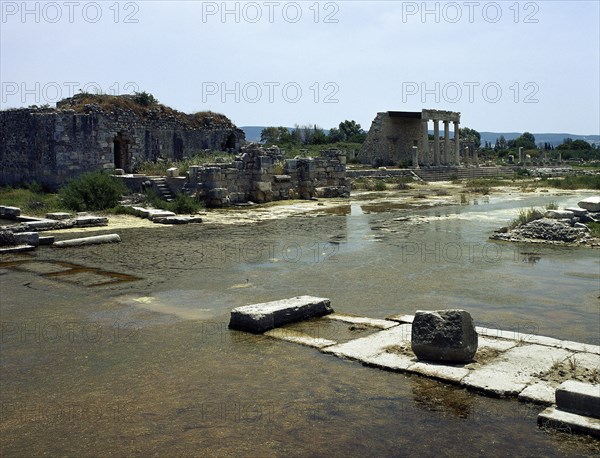 Ruins of northern agora.