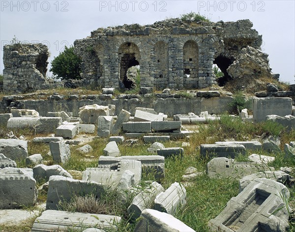 Turkey, Miletus. Ruins.