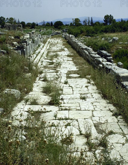 Turkey. Troy. Ruins.