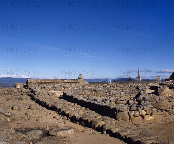 Numancia. Roman ruins. Near Soria. Spain.