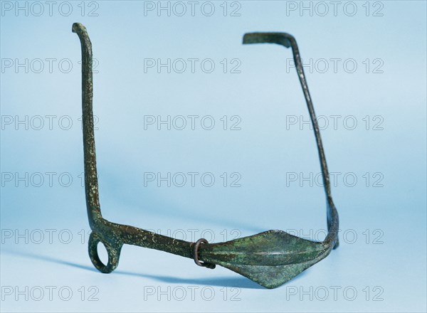 Bridle of horse. Bronze. Roman. From Valladolid. Episcopal Museum of Vic. Catalonia. Spain.