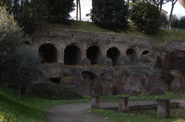 Palatine Hill. Ruins.