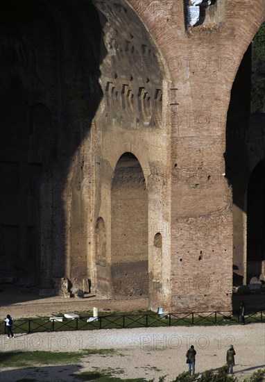 Basilica of Maxentus and Constantine.