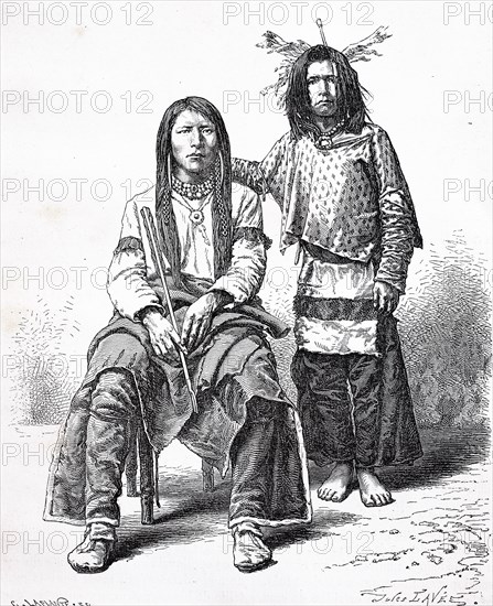 people of the indians tribe of Yutes