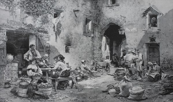 Market in Subiaco