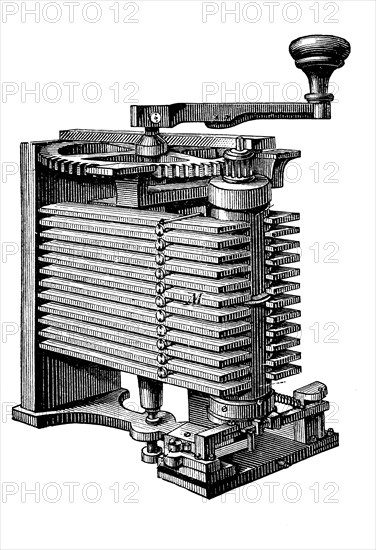 a needle telegraph produced by Siemens & Halske  /  ein Zeigertelegraf von Siemens & Halske