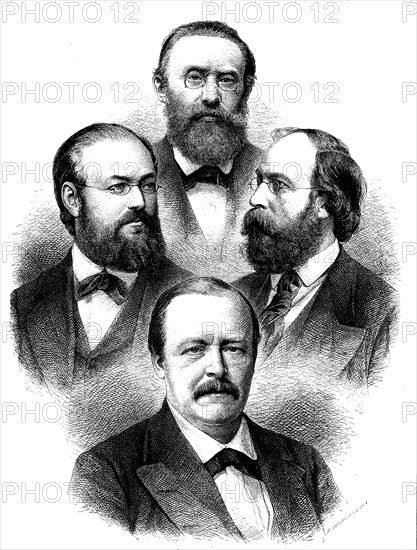 the leaders of the german Liberal Union