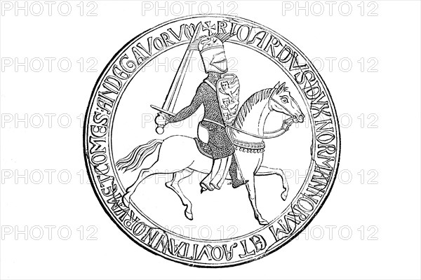 the seal of Richard I. of England