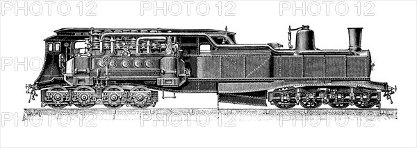 electric train locomotive construction by Jean-Jacques Heilmann