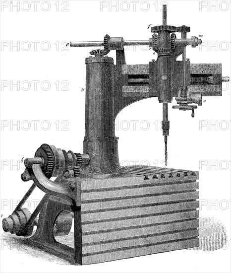 a drilling maschine