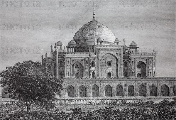 Das Mausoleum des Humayun