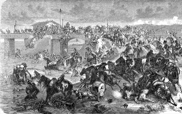 retreat of the Austrian Northern Army after the Battle of Königgrätz