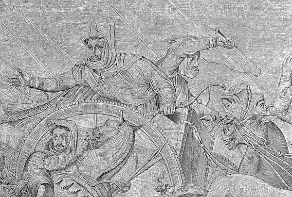 Darius in the Battle of Issus