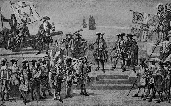 Uniforms of the French army and navy at the time of Louis XIV