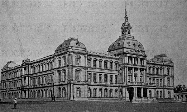 The government building in Pretoria