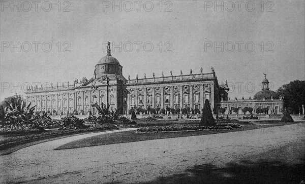 The new palace in Potsdam