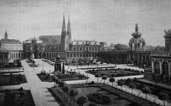 The Zwinger in Dresden