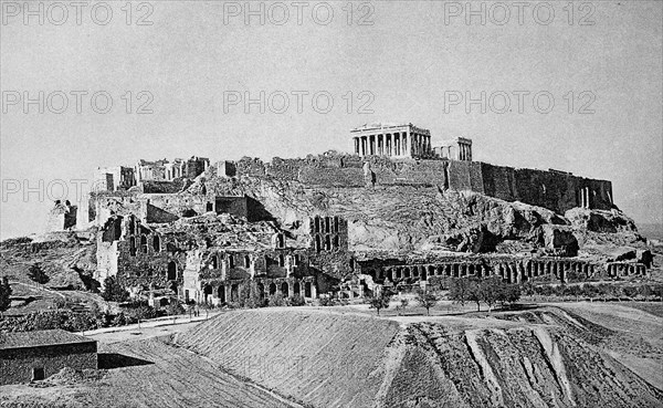 Ruins of the Acropolis of Athens