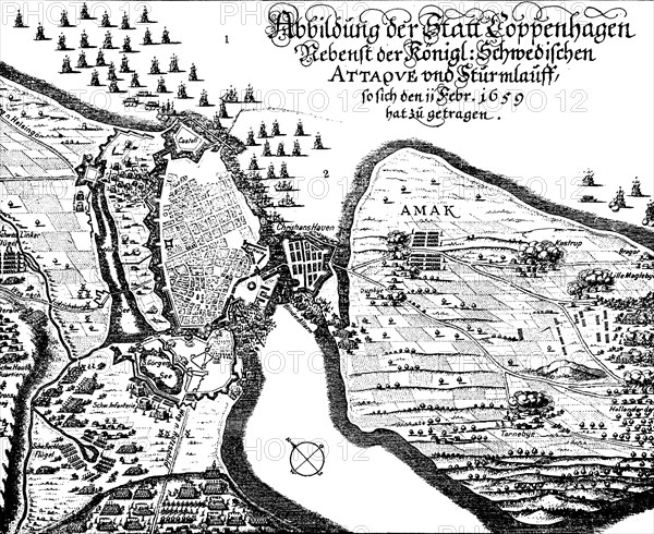 The siege of Copenhagen