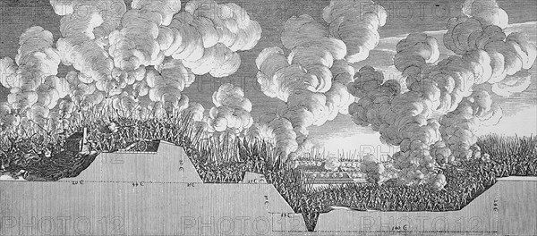 Profile of the fortress of Frederiksodde