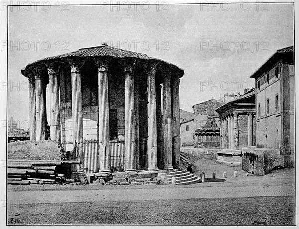 Temple of Vesta in Rome