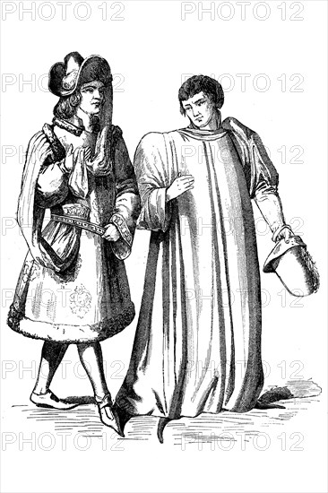 Noblemen of the 14th century in France