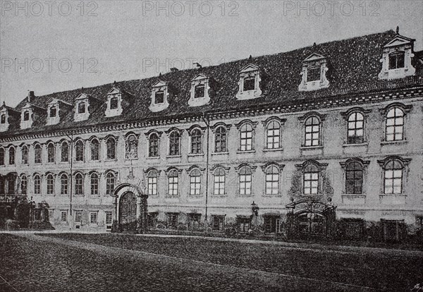 The Palace of Wallenstein in Prague