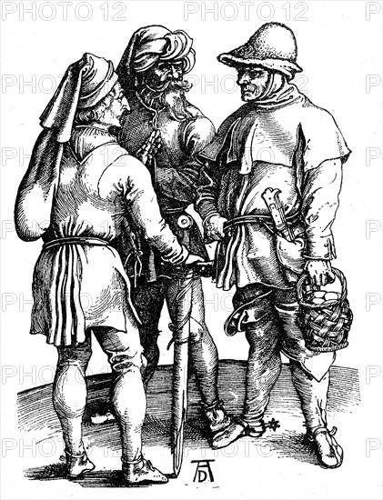 German farmers in the 16th century