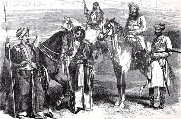 Indigenous troops of the English Indian Company