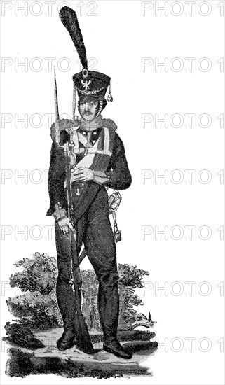 Prussian Grenadier from the Regiment Kaiser Alexander