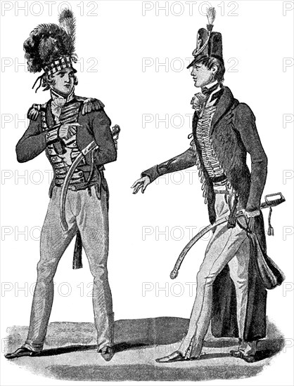 English and Scottish officer