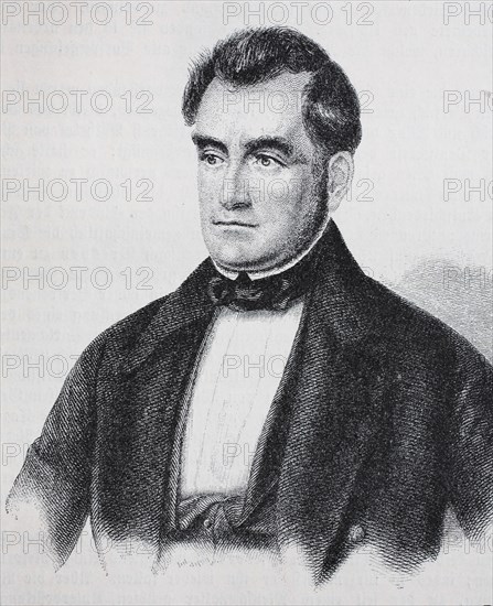 Heinrich Wilhelm August Freiherr von Gagern (20 August 1799 - 22 May 1880) was a statesman who argued for the unification of Germany  /  Heinrich Wilhelm August Freiherr von Gagern (20. August 1799 - 22. Mai 1880) war ein Staatsmann