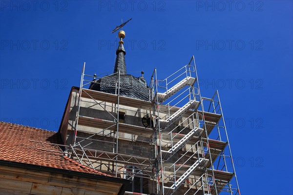 Been modified means bell tower