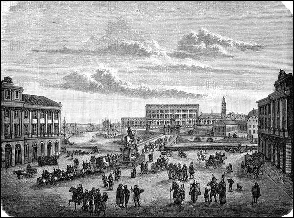 Palace Square in Stockholm