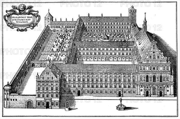 The Jesuit college in Munich