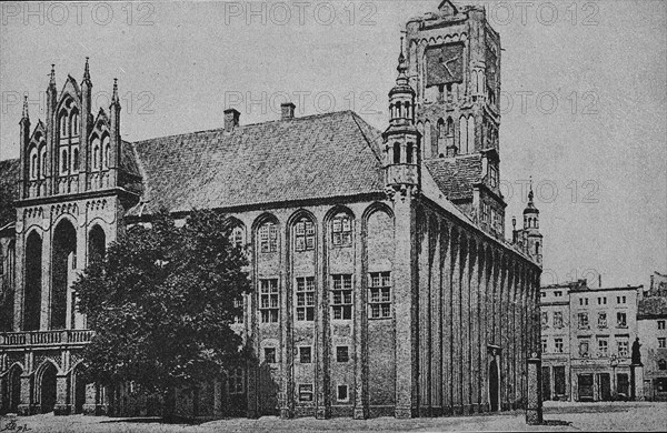 The town hall of Torun