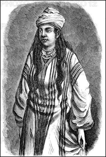 Woman from the people of the Tajiks